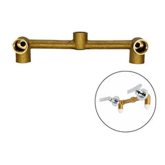 Cuerpo Universal para Ducha 8 Pulgadas en Bronce Rosca NPT 1/2” | Conexión Universal Alta Resistencia