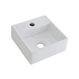 Lavamanos de Colgar Cerámico Blanco 33 x 28 x 13 cm