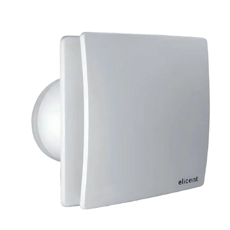 Extractor de Aire ELEGANCE TIMER 4” 90 m³/h con Damper