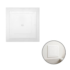 Tapa Registro 20x20 Cm ABS Blanco