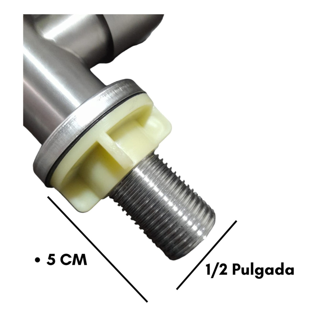 Llave Para Lavaplatos En Acero Inoxidable