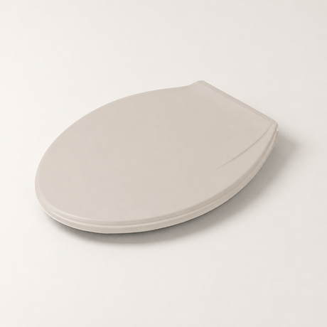 Asiento Sanitario Eco Beige Hueso con Anclaje Ajustable