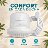 Ducha Gold Superautomática Blanca 220 V con Miniducha — características
