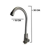 Llave Para Lavaplatos En Acero Inoxidable