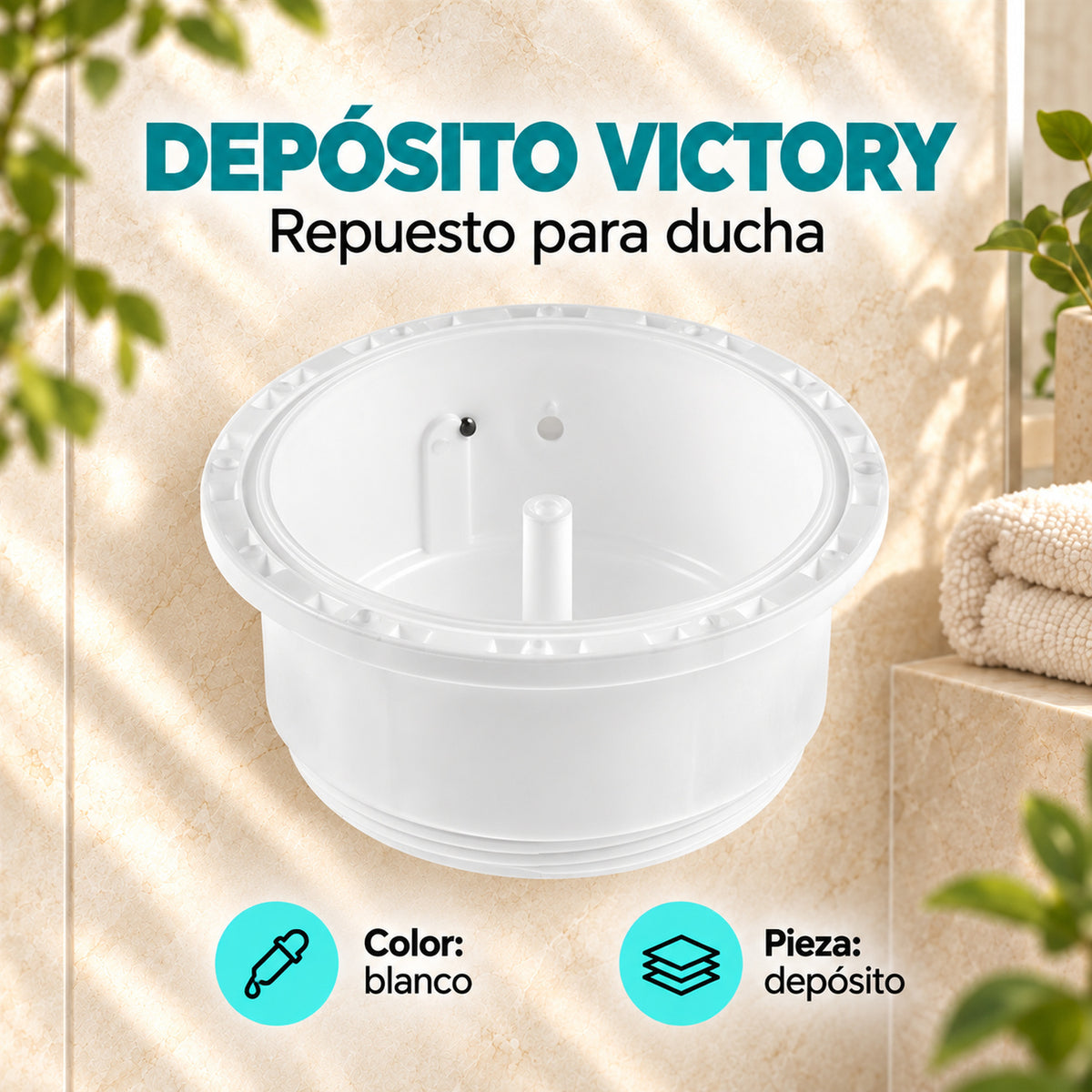Depósito Victory blanco, características del repuesto