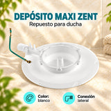 Depósito De Recámara Blanco Para Ducha Maxi Zent, características