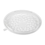 Regadera Blanca con Bajante para Ducha Zent, vista del repuesto