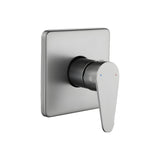 Mezclador Ducha Empotrado Color Gris Concreto Monocontrol