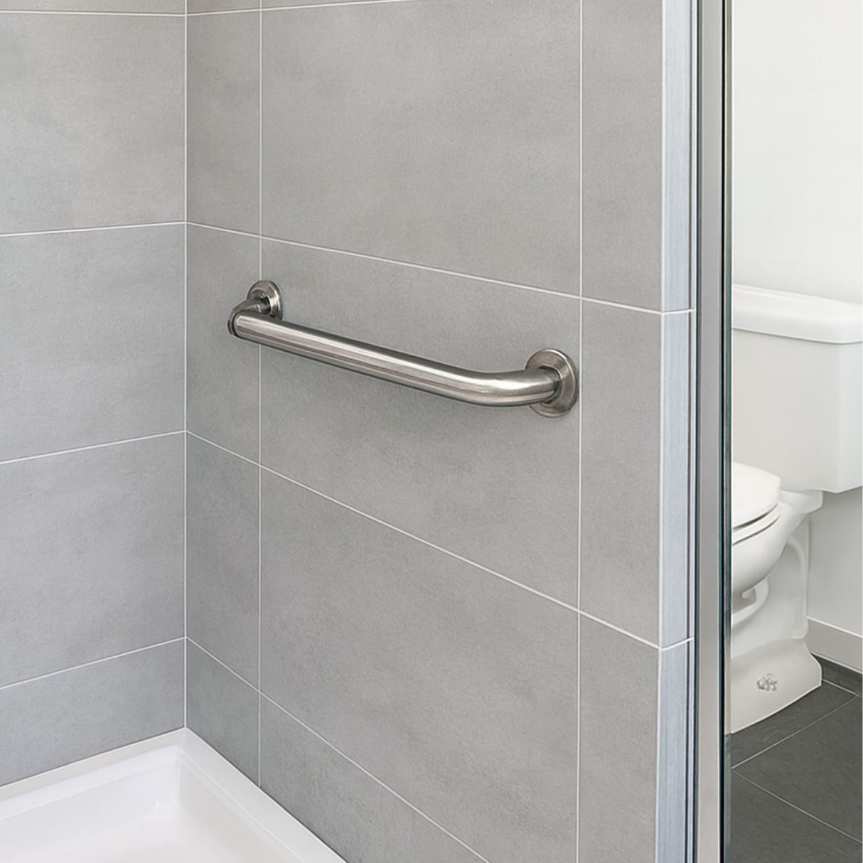 Barra Institucional 3.2x61cm Cromada