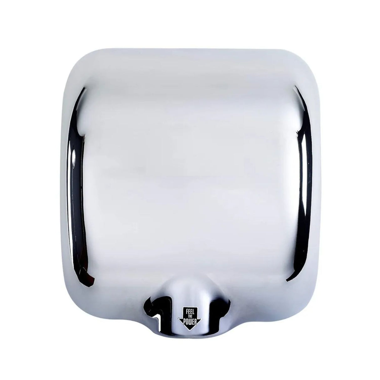 Secador Manos Acero Inoxidable Automático Infrarrojo 1800W con luz LED azul con regulador de velocidad y ruido.