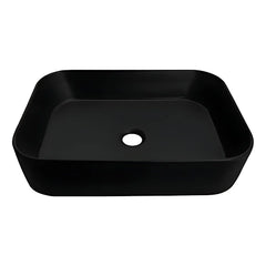 Lavamanos Malibú Negro Mate 50 × 39 cm