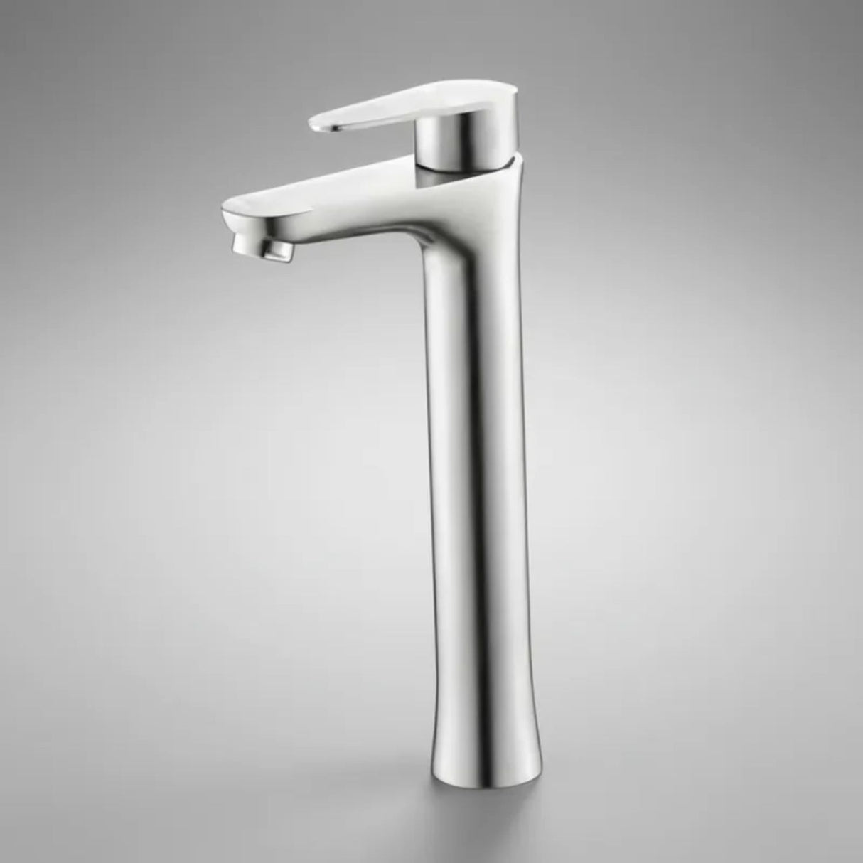 Lavamanos Monocontrol Alto Posto Níquel Texturizado Moderno