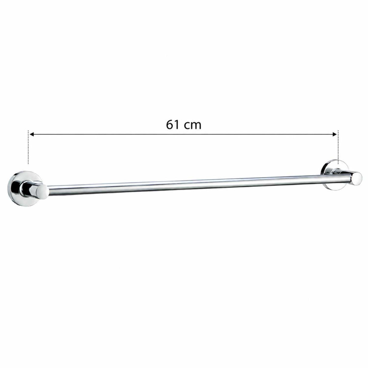 Toallero de Barra Swertt 61 cm para Baño Diseño Moderno y Resistente