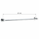 Toallero de Barra Swertt 61 cm para Baño Diseño Moderno y Resistente