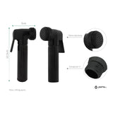 Spray Bidet Negro Moderno