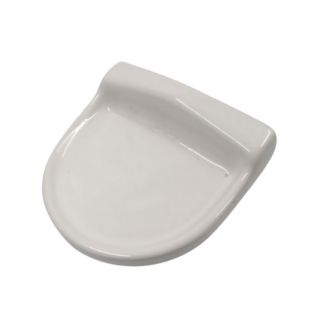 Jabonera en Porcelana Blanca