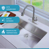 LAVAPLATOS GRIS 55X45 EN ACERO INOX 304
