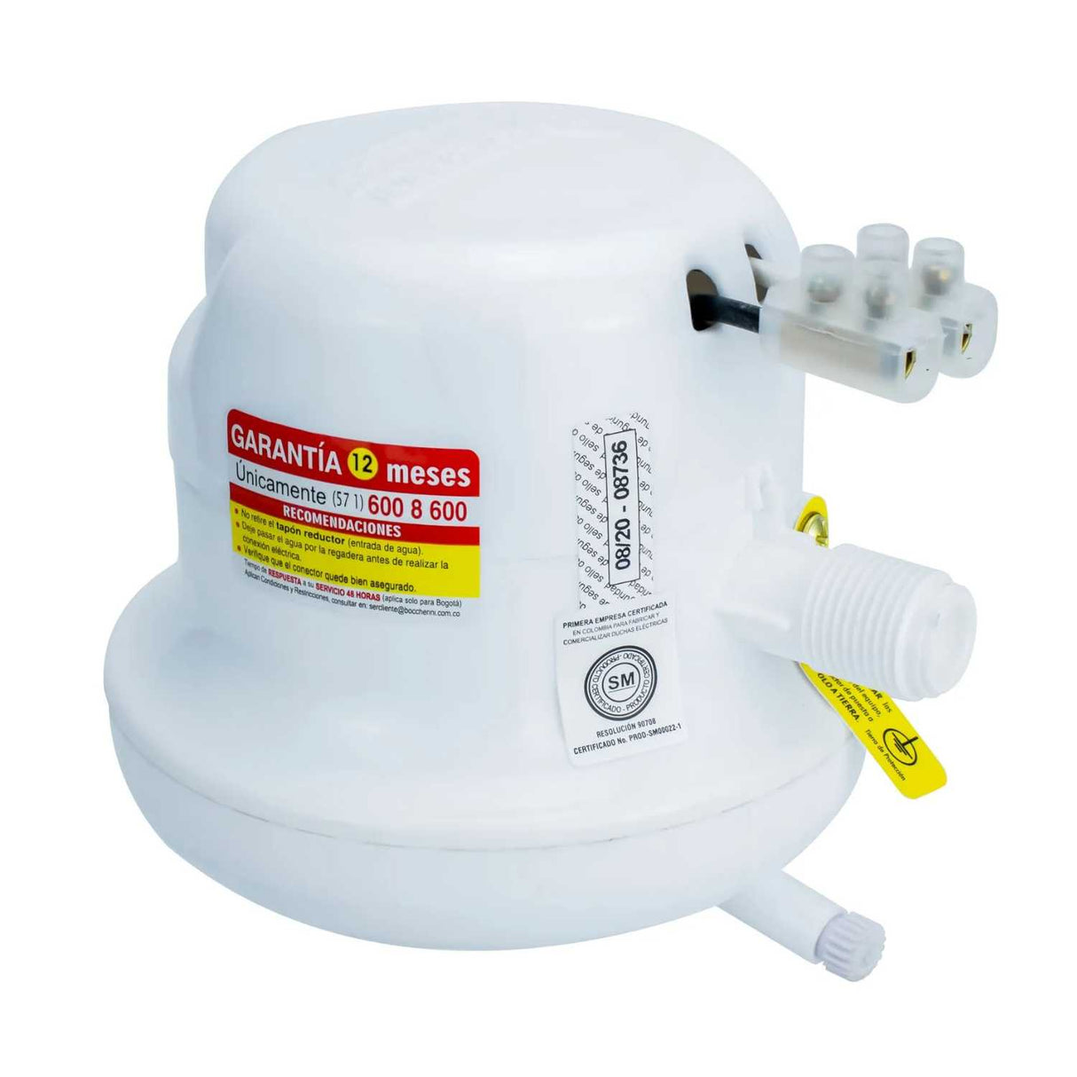 Ducha Eléctrica Gold Selector Sin Mini ducha 120v