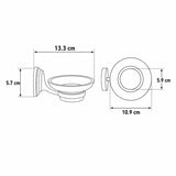 Kit de Accesorios de Baño Colomba Cromado de 6 Piezas