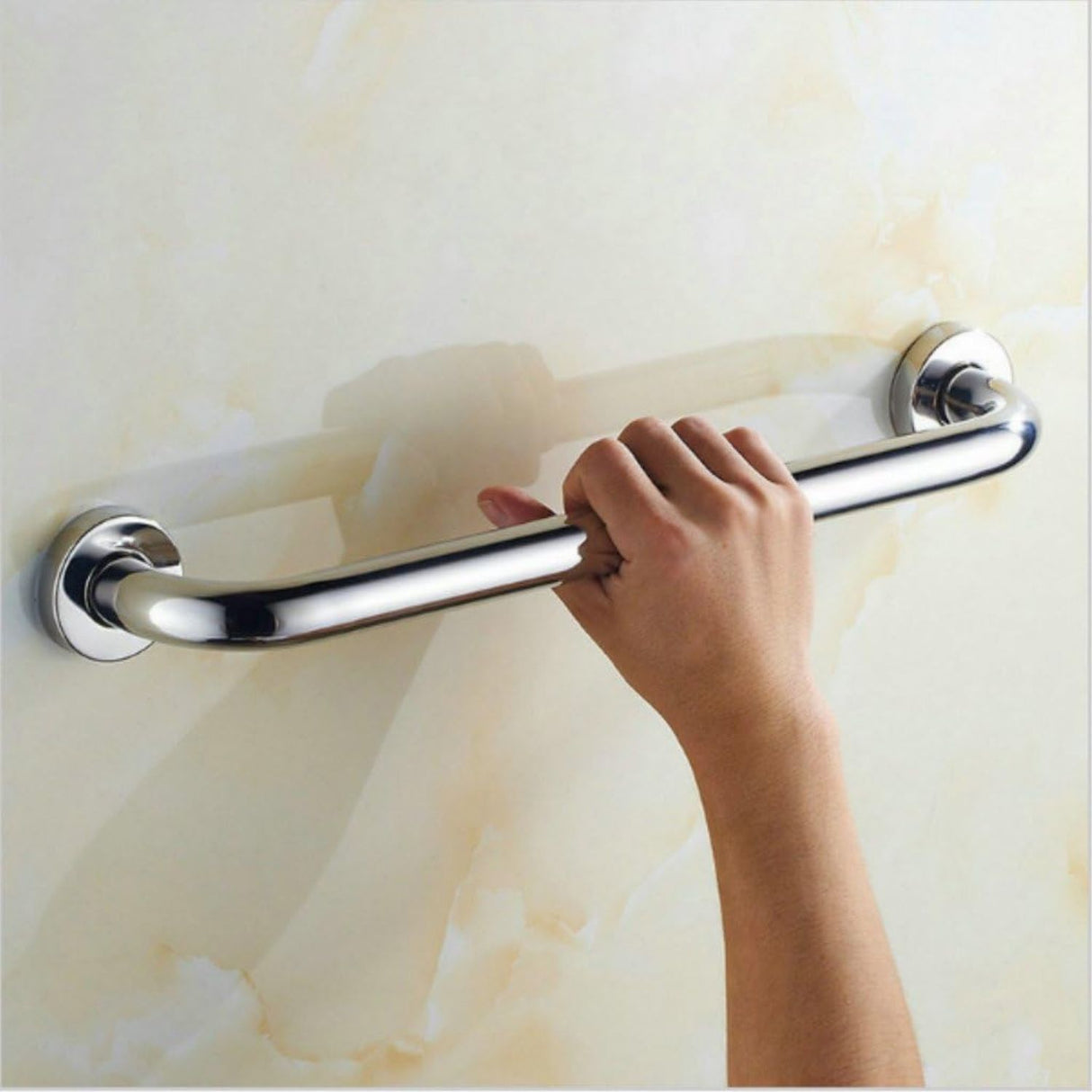 Barra de Seguridad en Acero Inoxidable Alta Calidad 30 - 40 - 50 - 60  cm - Superficie Lisa y Brillante, alta calidad