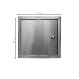 Tapa Registro 20x20 Acero Inoxidable