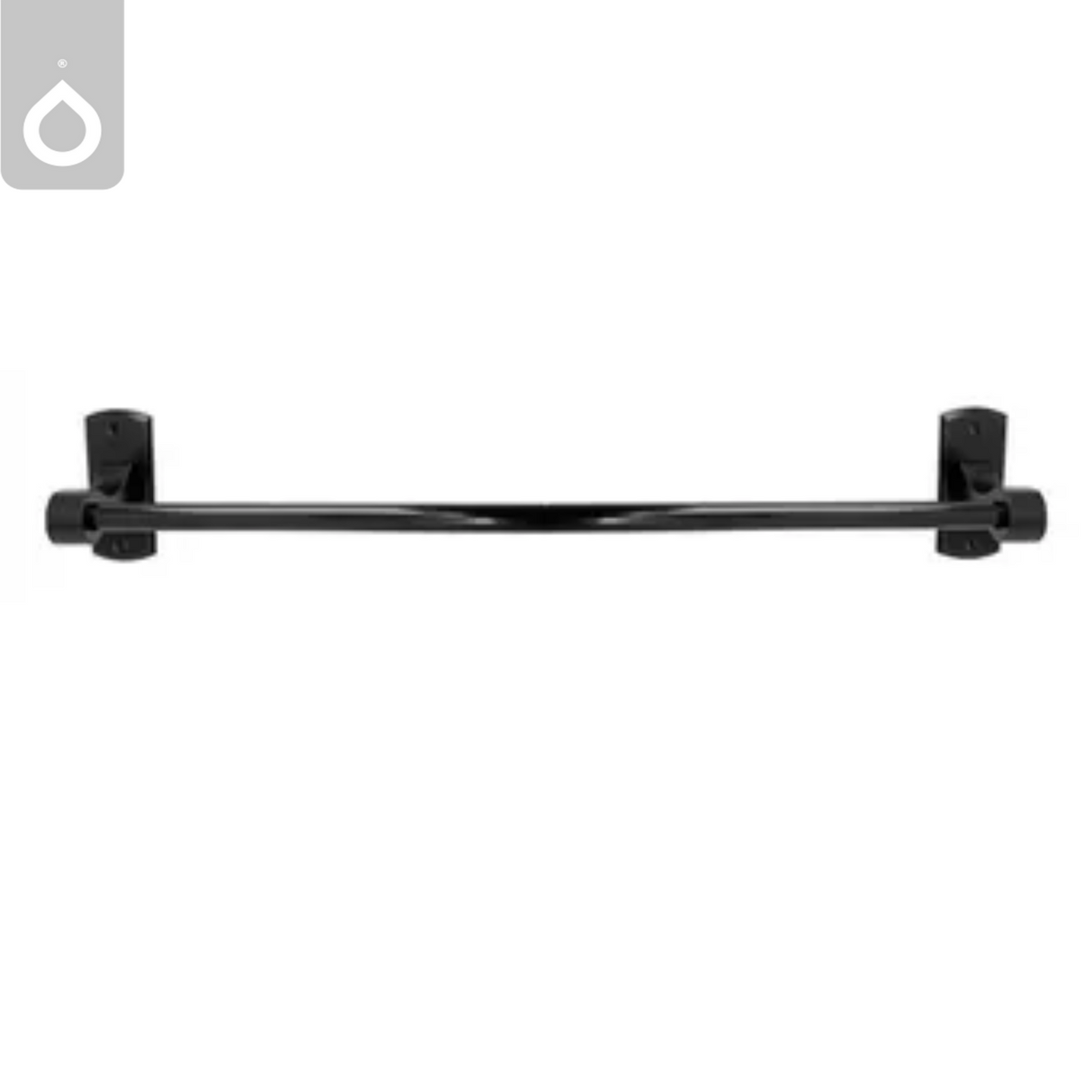 Porta Rollo+Perchero Doble Base+Toallero Aro+Toallero Barra De 60cm