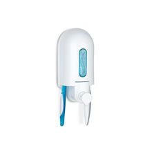 Dispensador Crema Dental Y 2 Cepillos Válvula Antigoteo