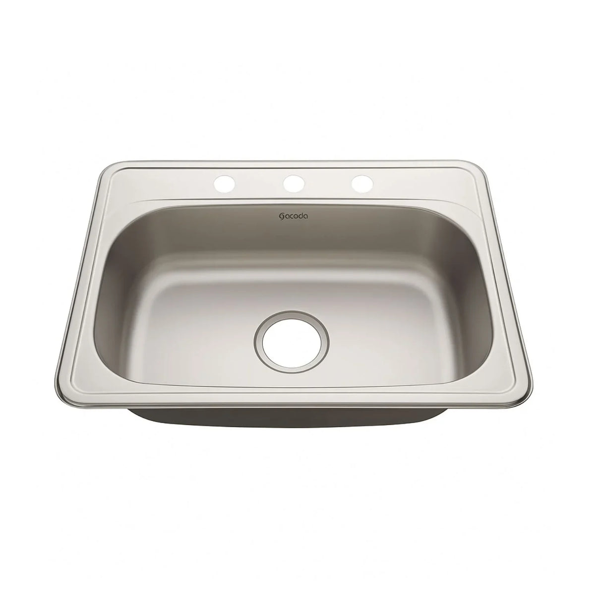 Lavaplatos para Griferia Sobre Poner Acero Inoxidable 62*48 3 huecos