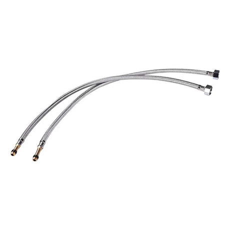 Par de acoples en acero de 50 cm para grifería monocontrol, vista 2