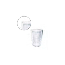 Vaso Cepillera  En Cristal Transparente