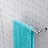 Toallero Barra Redondo Cromado 60 cms
