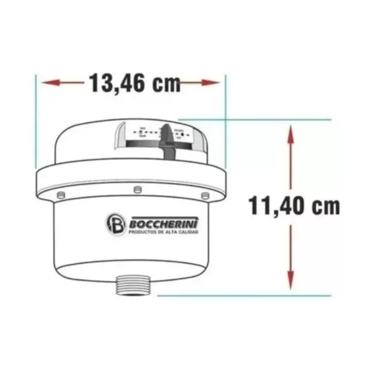 Ducha Fusión Dirigible Sin Accesorios 110v