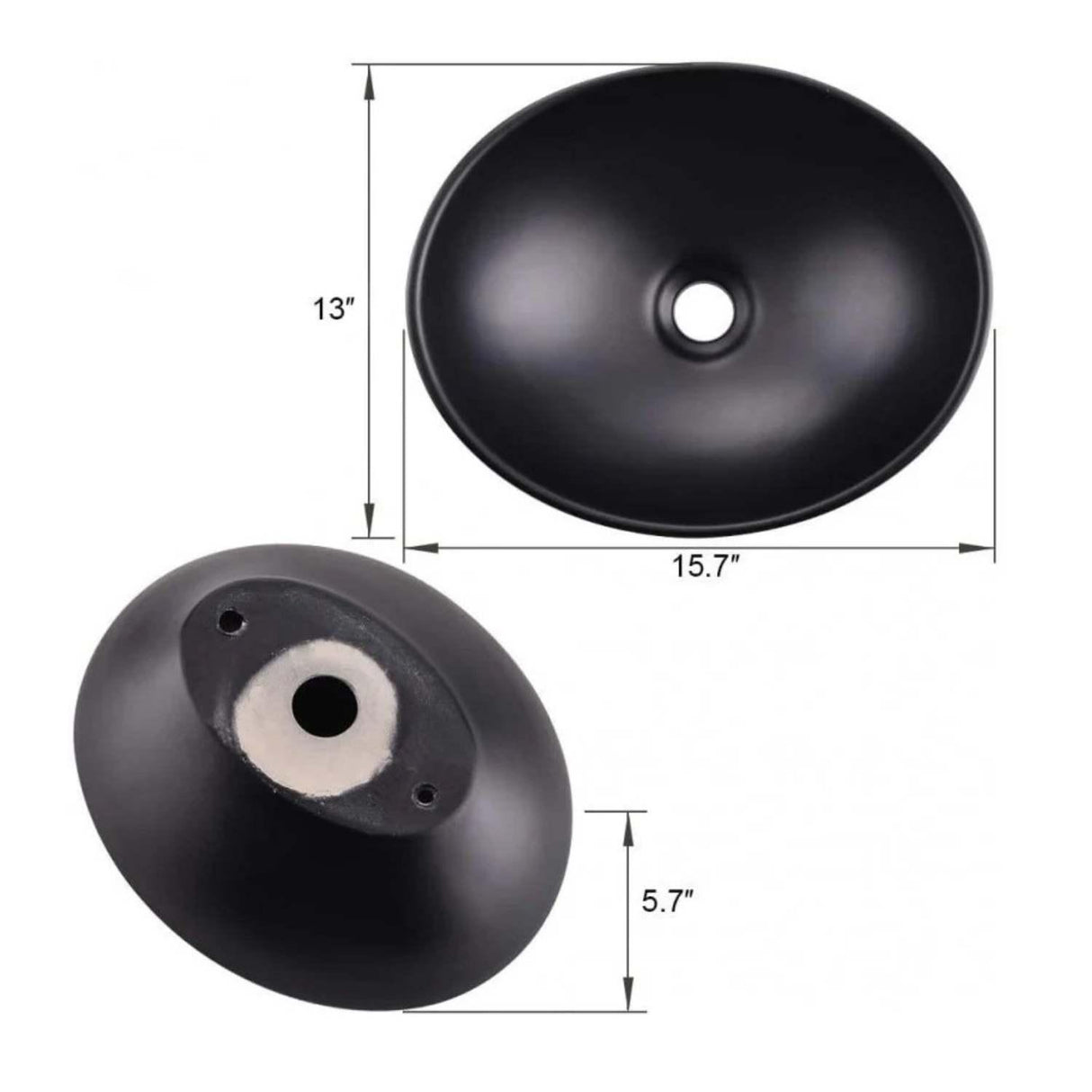 Kit Lavamanos Negro Sobreponer Griferia Negra Desague Push