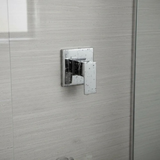 Mezcladora monocontrol p/ducha cuadrado acabado cromo