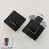 Grifería Ducha Monocontrol Negra Cuadrada Bronce Mate 12 x 12 cm | Mezclador Empotrado Universal 1/2"