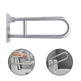 Barra de seguridad abatible 70 cm acero inoxidable del combo