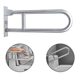 Barra de seguridad abatible 70 cm acero inoxidable del combo