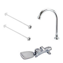 Kit Grifería Industrial+Pedal Liviano
