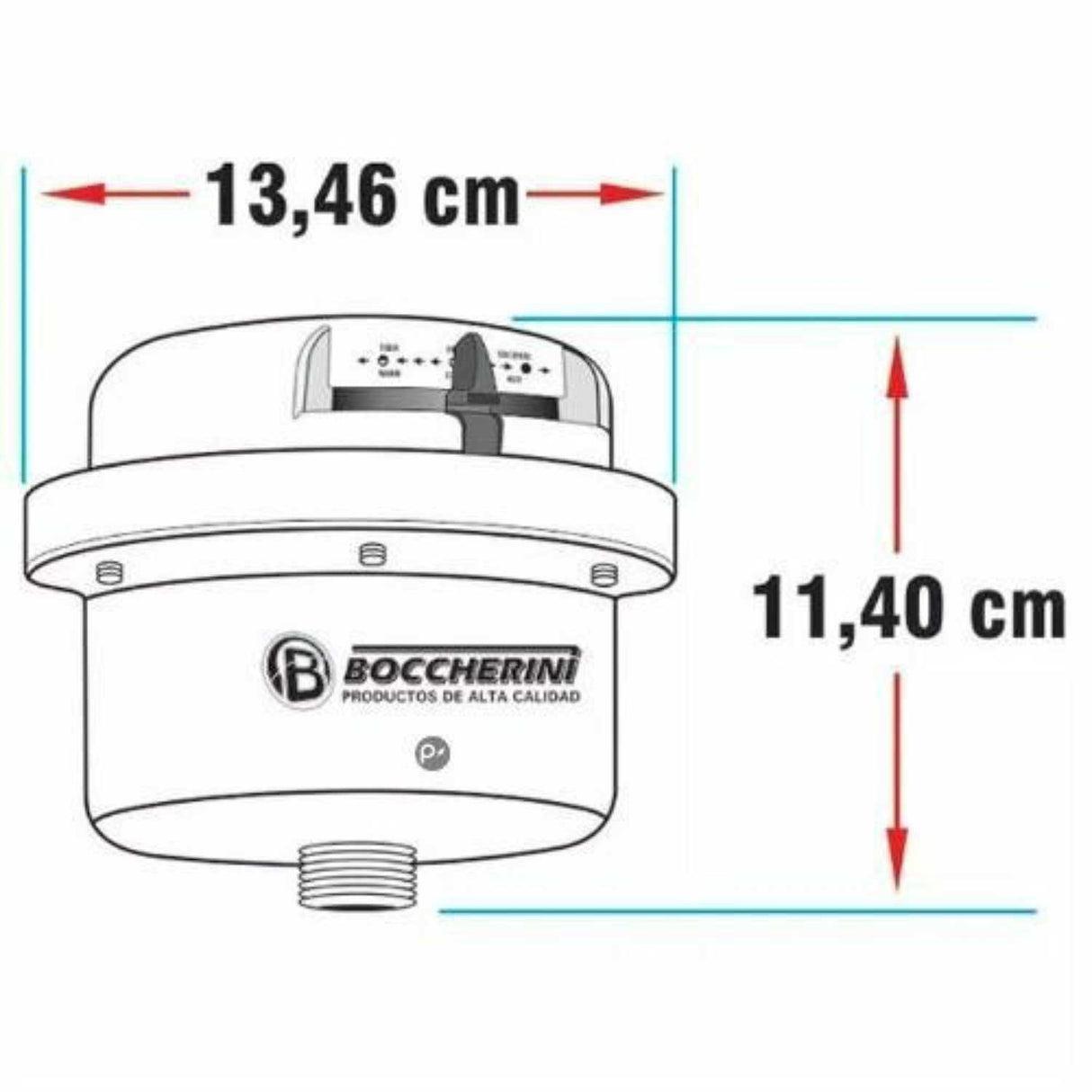 Ducha Electrica Boccherini A 110v Con Ducha Teléfono