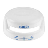 Tapa Blanca con Selector para Ducha Gold 110 V, vista del repuesto