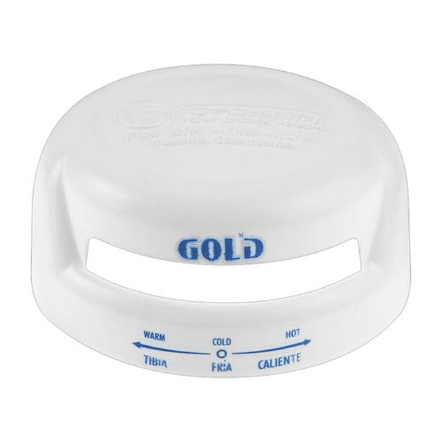 Tapa Blanca con Selector para Ducha Gold 110 V, vista del repuesto