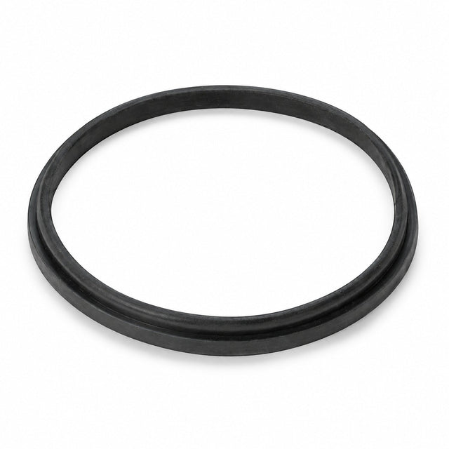 Empaque circular negro 3C9 sobre fondo blanco