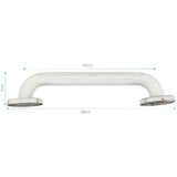 Barra de Seguridad en Acero Inoxidable Alta Calidad 30 - 40 - 50 - 60  cm - Superficie Lisa y Brillante, alta calidad