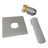 Mezclador Monocontrol Empotrado para Ducha Kassel Gunmetal