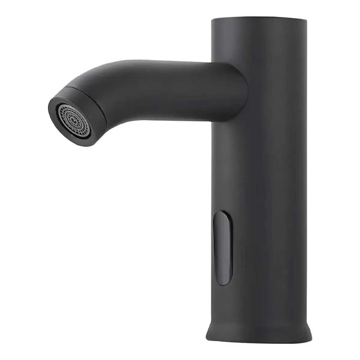 Grifería Sensor para Lavamanos Negra Mate 110V o Baterías 15,2 cm