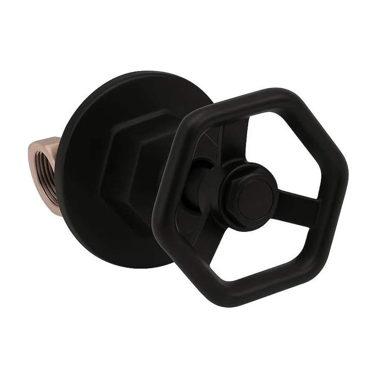 Registro De Ducha Agua Fria Ref Driver Negro Matte