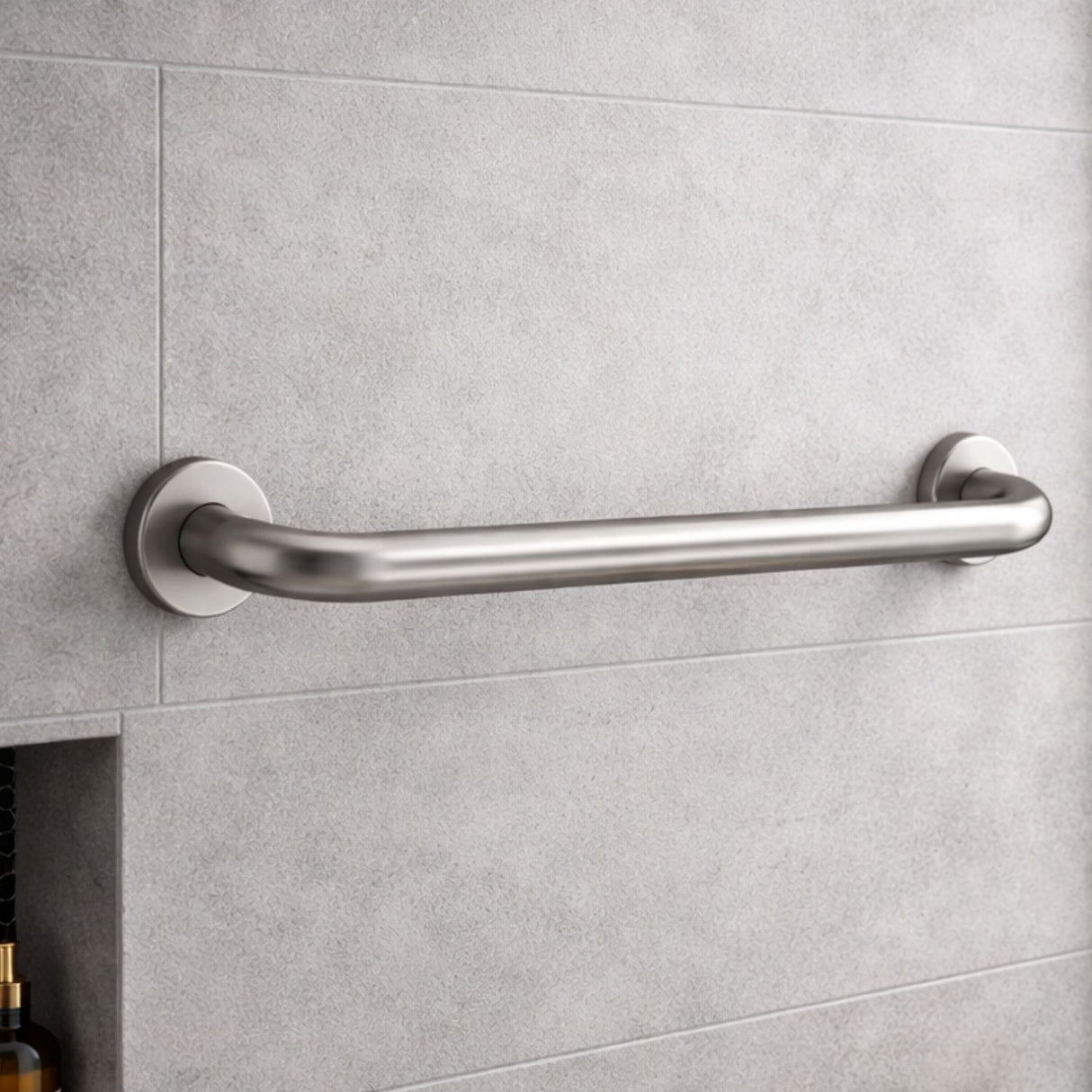 Barra Institucional 3.2x61cm Cromada