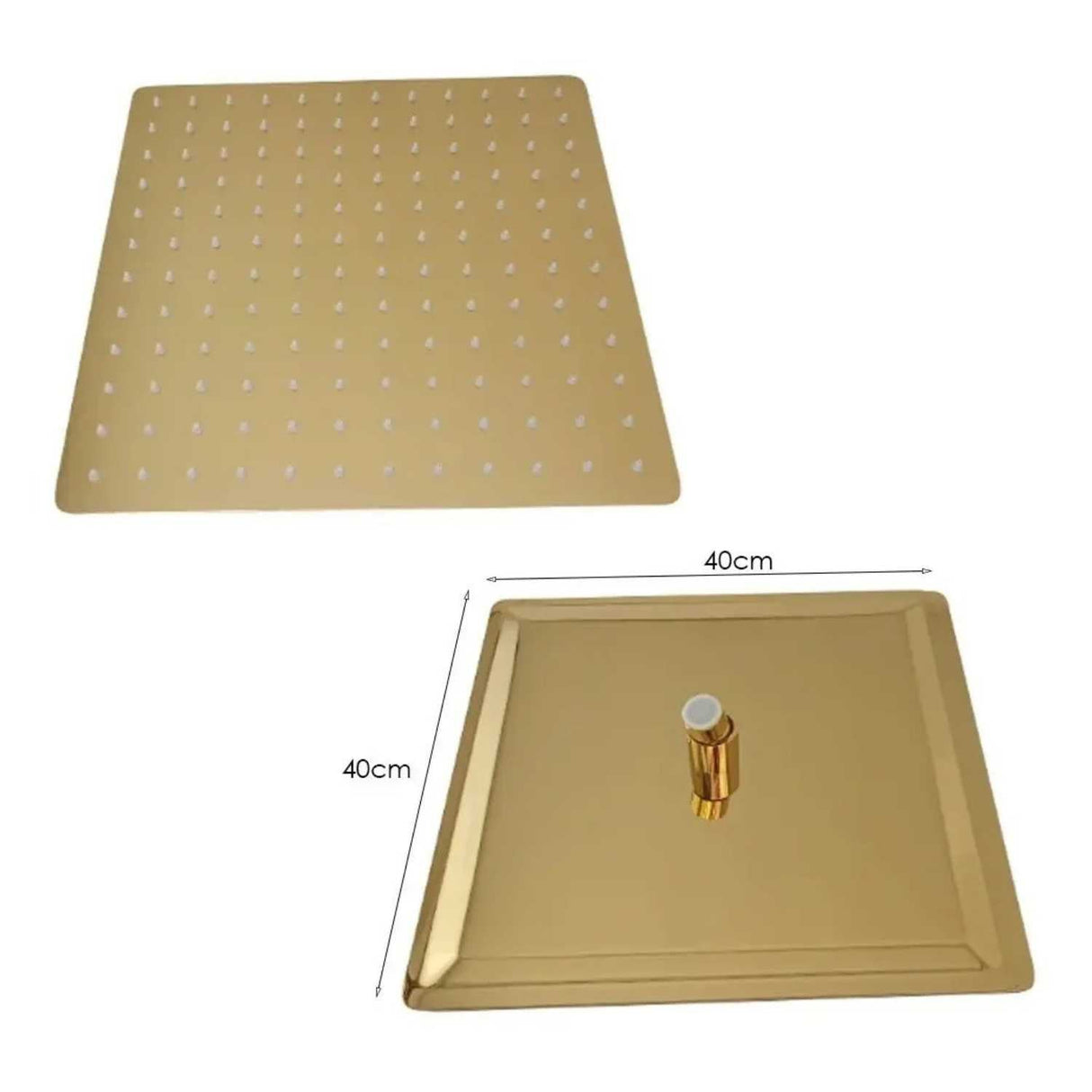 Monocontrol Orca oro brillante de 12 por 15 cm