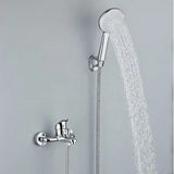 Grifería de Muro para Ducha Colomba con Teleducha 18 cm