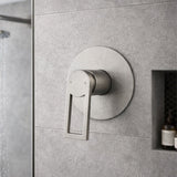 Mezclador Ducha Monocontrol Alto Spacco Niquel Texturizado